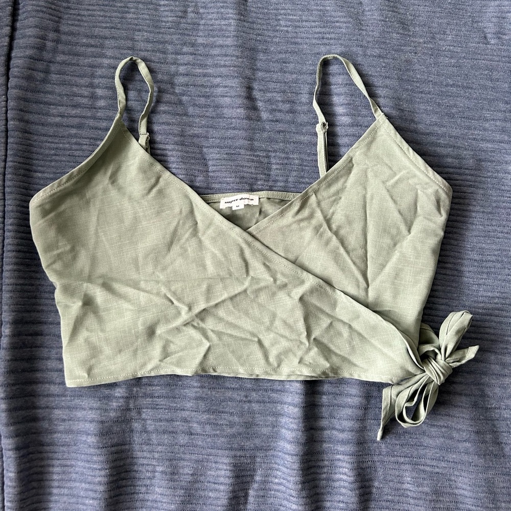 Wrap Crop Top - image 1